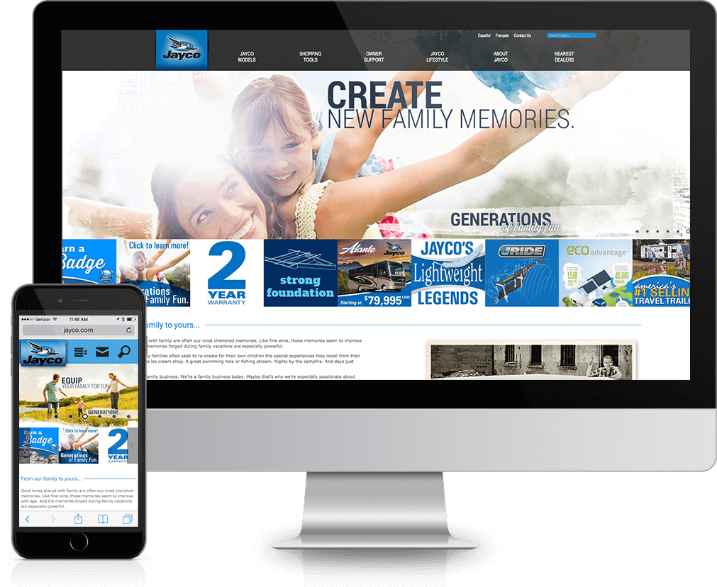 Jayco RV <strong>Website</strong>